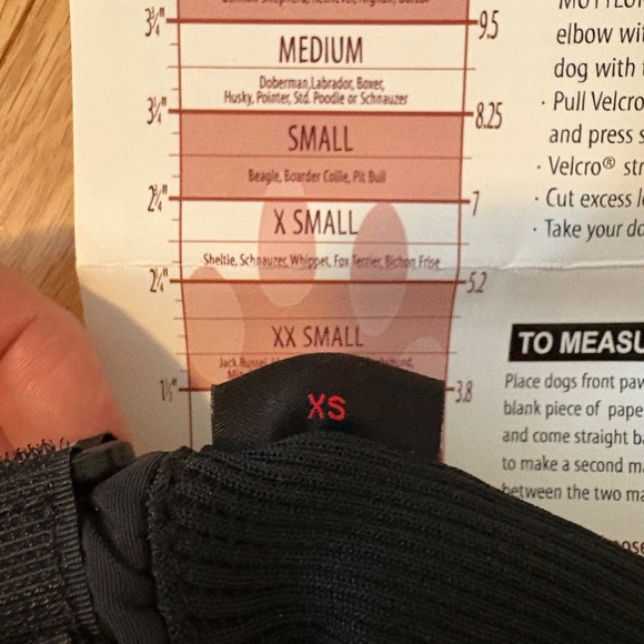 Fleece lined Muttluks dog booties size XS - Picture 4 of 4